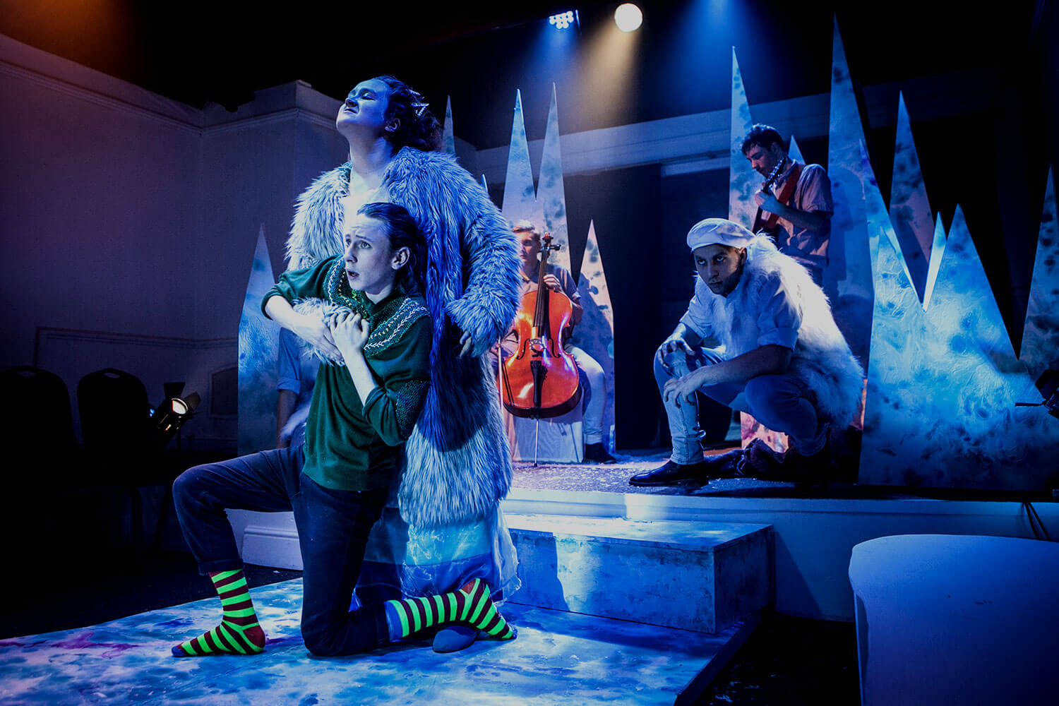 Set from a production of 'Snow Queen'